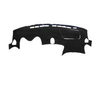 YTREAMC para Nissan Juke F15 2011~2019 Mat Dash Gamuza Cuero Almohadilla Cubierta del Tablero Mat Revestimiento Interior(Lhd,Red Edge Flannel)