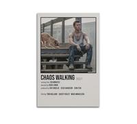 YTRENENRYRY Chaos Walking1 - Póster vintage para pared, lienzo, estético, póster de música y películas, decoración para sala de estar, dormitorio, 50 x 75 cm, estilo sin marco