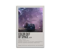 YTRENENRYRY Póster de color Out of Space, arte de pared, lienzo, estético, pósteres de música y películas, decoración para sala de estar, dormitorio, 50 x 75 cm, estilo sin marco