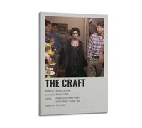 YTRENENRYRY The Craft - Póster vintage para pared, lienzo, estético, póster de música y películas, decoración para sala de estar, dormitorio, 20 x 30 cm, estilo marco