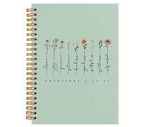 YTRGI Cuadernos bíblicos para tomar notas, diario cristiano, diarios de las Escrituras para escribir, diario de oración para mujer, Gálatas 5:22-23, cuadernos de la Biblia para tomar notas, 5.5 x 8.3