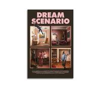 YTRWOEGF Dream Scenario - Póster estético de la película 1 para pared, lienzo decorativo vintage, pintura decorativa para sala de estar, dormitorio, 60 x 90 cm, estilo sin marco