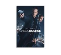YTRWOEGF Póster estético de The Bourne Ultimatum para pared, lienzo decorativo vintage, pintura decorativa para sala de estar, dormitorio, 60 x 90 cm, estilo sin marco