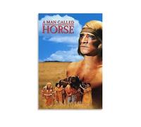 YTRWOEGF Póster estético de un hombre llamado caballo para pared, lienzo decorativo vintage, pintura decorativa para sala de estar, dormitorio, 20 x 30 cm, estilo sin marco