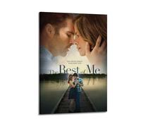 YTRWOEGF The Best of Me - Póster estético para pared, lienzo decorativo vintage, pintura decorativa para sala de estar, dormitorio, 60 x 90 cm, estilo marco