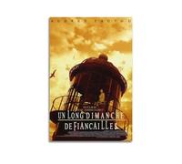 YTRWOEGF Un Long Dimanche De Fiançailles - Póster estético para pared, lienzo decorativo vintage, pintura decorativa para sala de estar, dormitorio, 30 x 45 cm, estilo sin marco