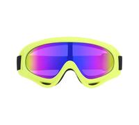 YTtkku 1 gafas de motocicleta con ventilación ajustable y lente a prueba de golpes para esquí, ciclismo, deportes al aire libre, golpes, motos de nieve, gafas protectoras a prueba de viento, diseño