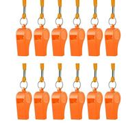 YTtkku 12 silbatos para entrenadores de árbitro, sonido fuerte con cordón para fútbol, fútbol, baloncesto y deportes