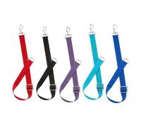 YTtkku 5 correas de repuesto para cubo de caballo, práctica correa de nailon para fijación segura, cuerda de fijación ajustable, correas de cubo de caballo