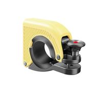 YTtkku Bocina eléctrica recargable para bicicleta, diseño de volumen ajustable para desplazamientos urbanos y ciclismo de montaña, campanas de ciclismo
