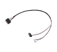 YTtkku Cable LVDS de 30 pines y 6 bits para pantalla de panel LCD/LED de 9.7 pulgadas BI097XN02 BF097X N02 de 30 pines, fácil de operar, líneas de uso común, línea de visualización de panel LCD/LED