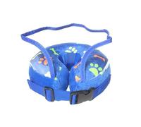 YTtkku Collar inflable para dejar de lamer y morder cono protector para mascotas, deflector transparente para visibilidad para después de la recuperación para perros, collares de perro y cono para