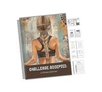 YTtkku Cuaderno planificador de desafíos de fitness de 90 días, sin fecha, seguimiento semanal de objetivos para hábitos, diario de papel grueso y suave, cuaderno de seguimiento de hábitos de salud