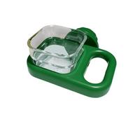 YTtkku Cuenco de alimentación para pájaros con jaula de clip, taza de agua y comida para cacatúas, periquitos, guacamayos, tortolitos, animales pequeños