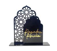 YTtkku Delicadas decoraciones acrílicas de Eid para decoración del hogar y mezquita, decoración de castillos de Oriente Medio