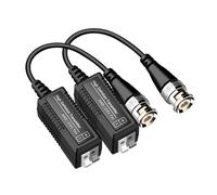 YTtkku Dispositivo de transmisión de video pasivo AHDs/CVI/TVI Twisteds para balun de vídeo pasivo claro 1080P en varios entornos