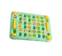 YTtkku Flipping Chesses Memory Game Animal Fruit Pattern Memory Flipping Chesses Juego para guardería actividad de recolección padres niños juguete interactivo