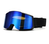 YTtkku Gafas protectoras para la intemperie, puente nasal flexible, resistente a la niebla, textura de lente para motos de nieve, escalada en hielo, deportes de invierno
