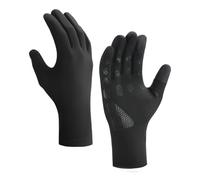 YTtkku Guantes cálidos de invierno resistentes al viento para pantallas táctiles, guantes de esquí de invierno para trabajo al aire libre, ciclismo, motocicleta, duraderos, resistentes al viento