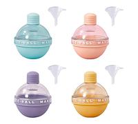 YTtkku Máquina de bolas de hielo grande para uso en cócteles, esfera redonda para fiestas en casa, bandeja de cubo para hacer herramientas, bandeja redonda de silicona