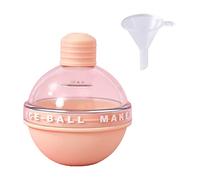 YTtkku Máquina de bolas de hielo grande para uso en cócteles, esfera redonda para fiestas en casa, bandeja de cubo para hacer herramientas, bandeja redonda de silicona