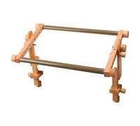 YTtkku Soporte multifuncional de marco de costura de escritorio ajustable de madera para costura, costura, manualidades, marco de bordado, abrazadera