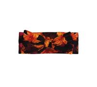 YTUOPWE Autumn Maple is on fire - Diadema de poliéster suave, agradable al tacto y elástica para bebés de 0 a 6 meses