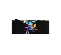 YTUOPWE Diadema con lazo para bebé con imagen de caballito de mar azul, suave, agradable al tacto y elástica para bebés de 0 a 6 meses