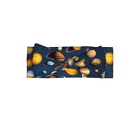 YTUOPWE Diadema con lazo para bebé con imagen de planetas del sistema solar, suave, agradable al tacto y elástica, para bebés de 0 a 6 meses