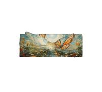 YTUOPWE Diadema con lazo para bebé persiguiendo mariposas en verano, suave, agradable al tacto y elástica, para bebés de 0 a 6 meses