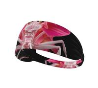 YTUOPWE Diadema elástica de orquídea mantis rezando para ejercicio para hombres y mujeres, suave, de secado rápido