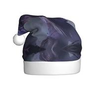 YTUOPWE El sombrero de Navidad con imagen de dragón morado para adultos es suave y ligero