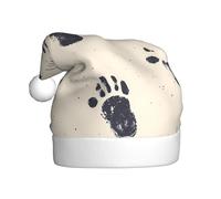 YTUOPWE La belleza de las pequeñas huellas del sombrero de Navidad para adultos es suave y ligero