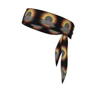 YTUOPWE Rising Sun of Mt. Picture - Diadema deportiva para hombres y mujeres, suave y transpirable, absorbe la humedad