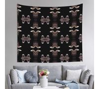 YTUOPWE Tapiz de águila mirando hacia atrás, 152 x 129,5 cm, suave, ligero para uso en interiores y exteriores. Para dormitorio, decoración de dormitorio, manta de playa, paños de picnic