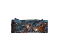 YTUOPWE The Lone Lamp Under the Cedars Picture Baby Bow Headband - Diadema de poliéster suave, agradable al tacto y elástica para bebés de 0 a 6 meses