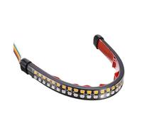 YTVPPKLGG luz intermitente led 20 Cm 30 40 Motocicleta Flexible Tira De Luz Trasera Led Señal Giro Freno Parada Luces Circulación Diurna