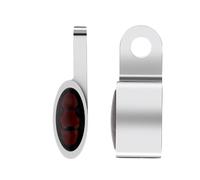 YTVPPKLGG luz intermitente led Indicadores LED 3 Para Motocicleta, Intermitentes De Manillar Ámbar Para Luces Señal Giro Para M8 Lámparas Para Bicicleta Calle