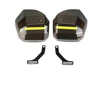 YTVPPKLGG Protectores Manillar Moto 1 Juego de protectores manos contra el viento, la lluvia y sol para scooter, motocicleta ATV con banda reflectante nocturna