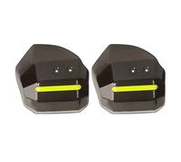 YTVPPKLGG Protectores Manillar Moto Accesorios para motocicleta, guardamanos con banda reflectante, protector de manillar, parabrisas universal