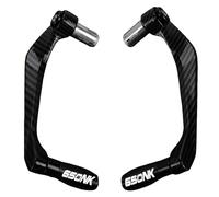 YTVPPKLGG Protectores Manillar Moto Protectores de manillar aluminio para motocicleta, puños y manetas freno embrague para 650NK 650 NK NK650