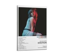 YTWRGWERR Carly Rae Jepsen - Póster de emoción de álbum estético para pared, pintura decorativa, lienzo vintage para sala de estar, dormitorio, 30 x 45 cm, estilo marco