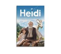 YTWRGWERR Heidi - Póster de película estético para pared, pintura decorativa, lienzo vintage para sala de estar, dormitorio, 40 x 60 cm, estilo sin marco