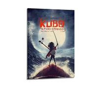 YTWRGWERR Kubo And The Two Strings - Pósteres estéticos para pared, pintura decorativa, lienzo vintage para sala de estar, dormitorio, 20 x 30 cm, estilo marco
