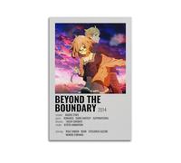 YTWRGWERR Más allá de los límites pósteres estéticos para pared, pintura decorativa para decoración de pósteres, lienzo vintage para sala de estar, dormitorio, 30 x 45 cm, estilo sin marco