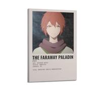 YTWRGWERR Póster estético de The Faraway Paladin para pared, pintura decorativa, lienzo vintage para sala de estar, dormitorio, 40 x 60 cm, estilo marco