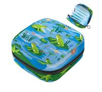 YTYVAGT Bolsa de período, bolsa de almacenamiento de servilletas sanitarias, soporte para tampones para monedero, V49b4gv8sxh, 4.7x6.6x6.6 in, Moderno