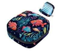 YTYVAGT Bolsa de período, bolsa de almacenamiento de servilletas sanitarias, soporte para tampones para monedero, M77o7ju3doy, 4.7x6.6x6.6 in, Moderno