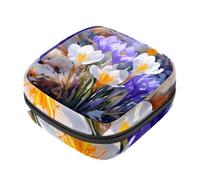 YTYVAGT Bolsa de período, bolsa de almacenamiento de servilletas sanitarias, soporte para tampones para monedero, V63s6yo5fqa, 4.7x6.6x6.6 in, Cómodo