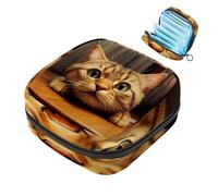 YTYVAGT Bolsa de período, bolsa de almacenamiento de servilletas sanitarias, soporte para tampones para monedero, M22m5cq4zuk, 4.7x6.6x6.6 in, Cómodo